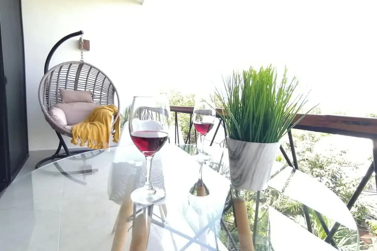Tulum Home Office Studio King Bed With Fast Wifi Gym Yoga Laundry Pools And Lift Mexico