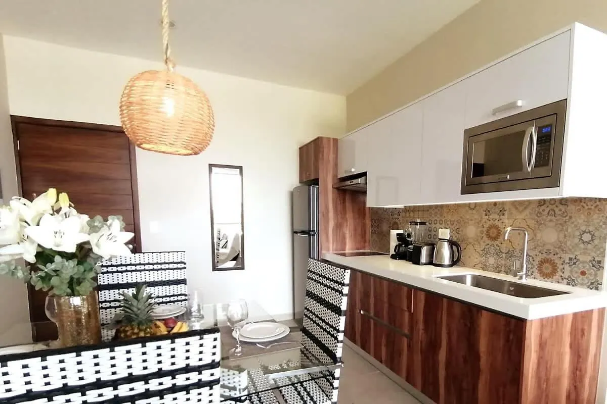 Tulum Home Office Studio King Bed With Fast Wifi Gym Yoga Laundry Pools And Lift Holiday home