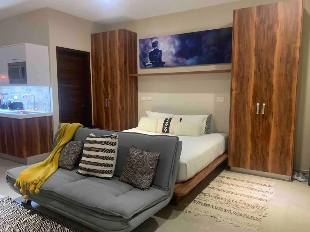 Tulum Home Office Studio King Bed With Fast Wifi Gym Yoga Laundry Pools And Lift Mexico